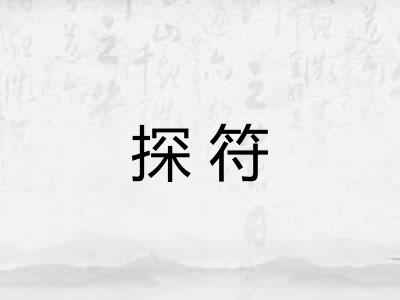 探符