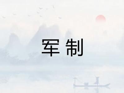 军制