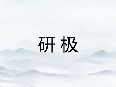 研极