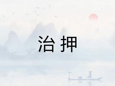 治押