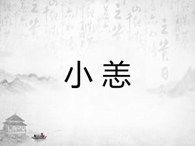 小恙