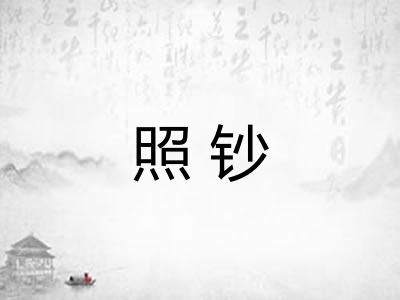 照钞