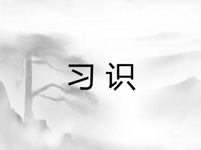 习识