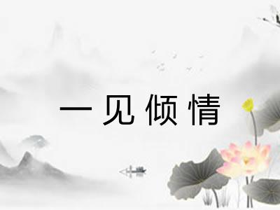 一见倾情