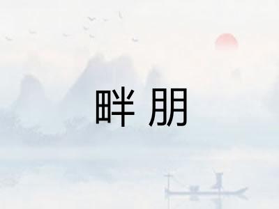 畔朋