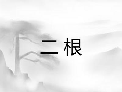 二根