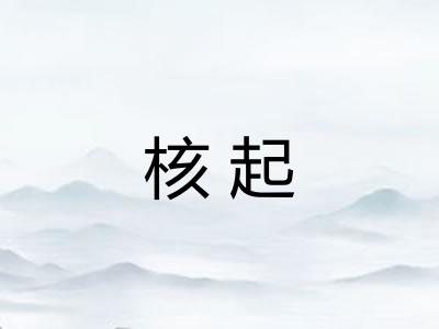 核起