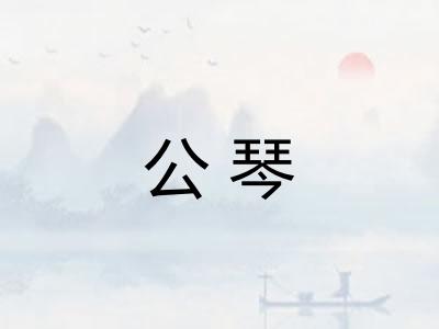 公琴