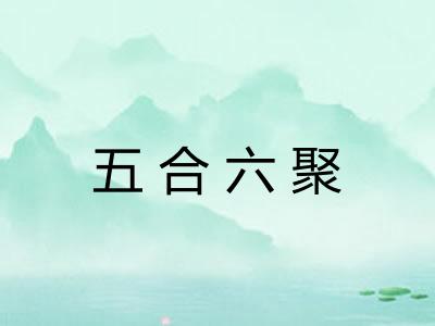五合六聚