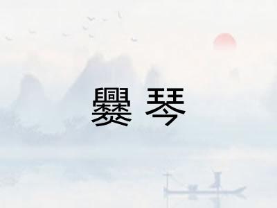爨琴