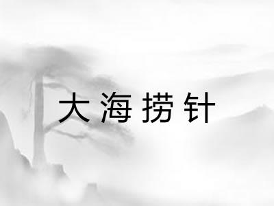大海捞针