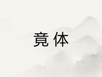 竟体