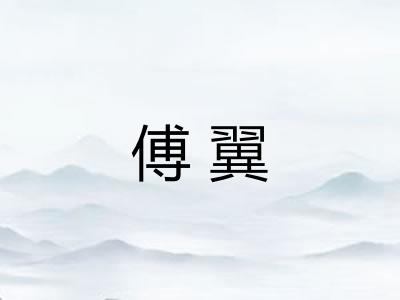 傅翼