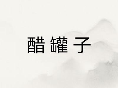 醋罐子