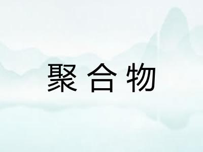 聚合物