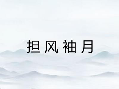 担风袖月