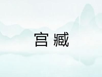 宫臧