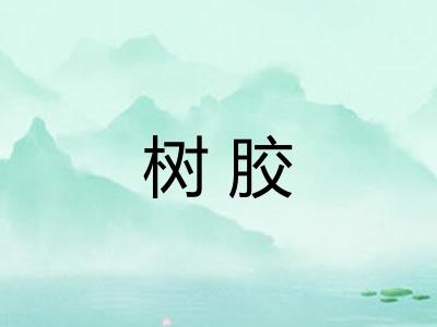 树胶