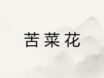 苦菜花