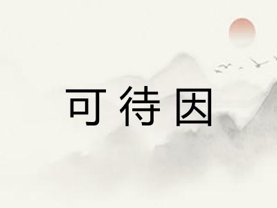 可待因