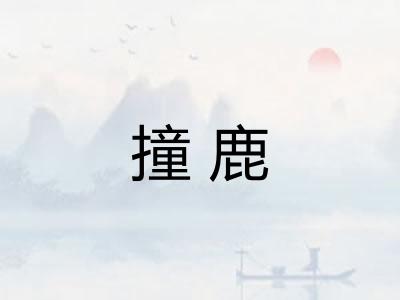 撞鹿
