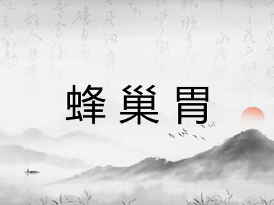 蜂巢胃
