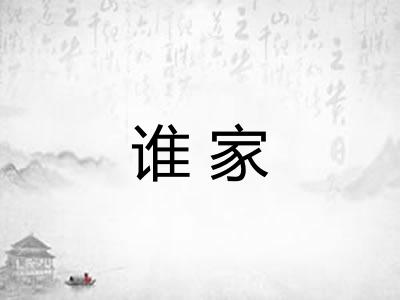 谁家