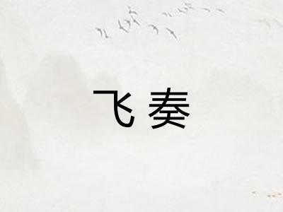 飞奏