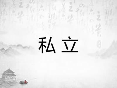私立