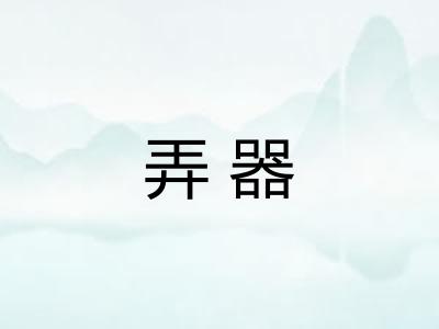 弄器