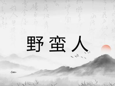 野蛮人