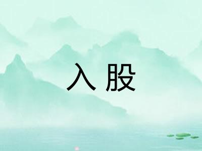入股