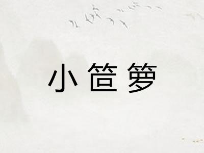 小笸箩