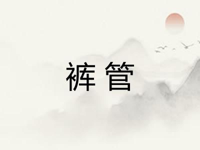 裤管
