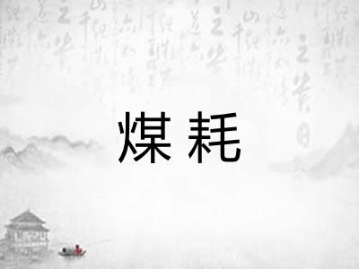 煤耗