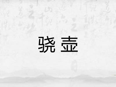 骁壶