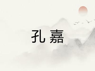 孔嘉