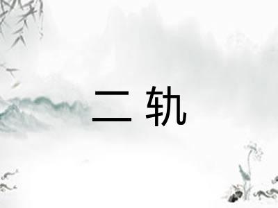 二轨