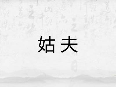 姑夫