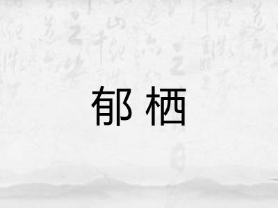 郁栖