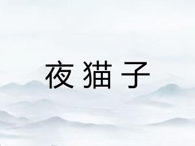 夜猫子
