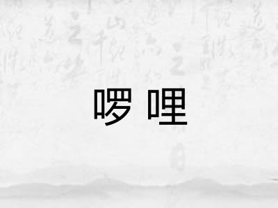 啰哩