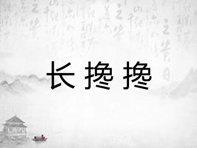 长搀搀