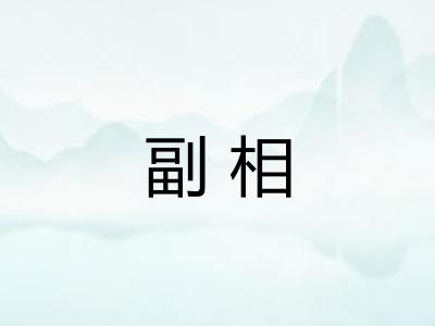 副相