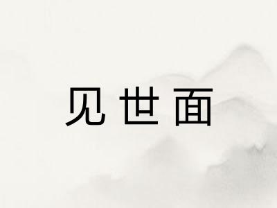 见世面