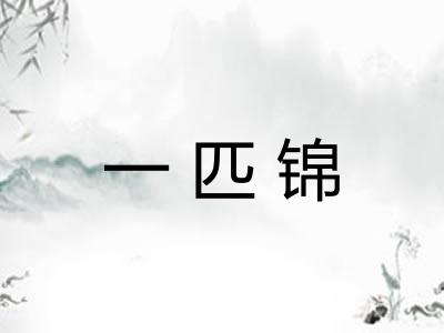 一匹锦