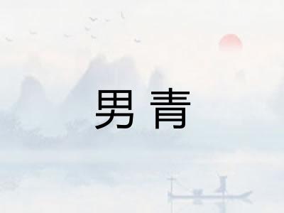 男青