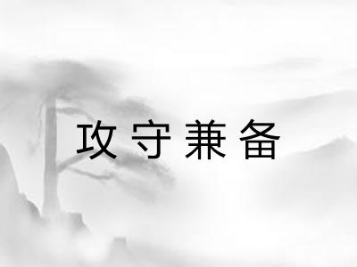 攻守兼备