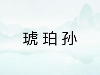 琥珀孙