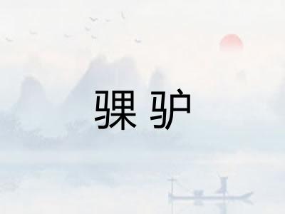 骒驴